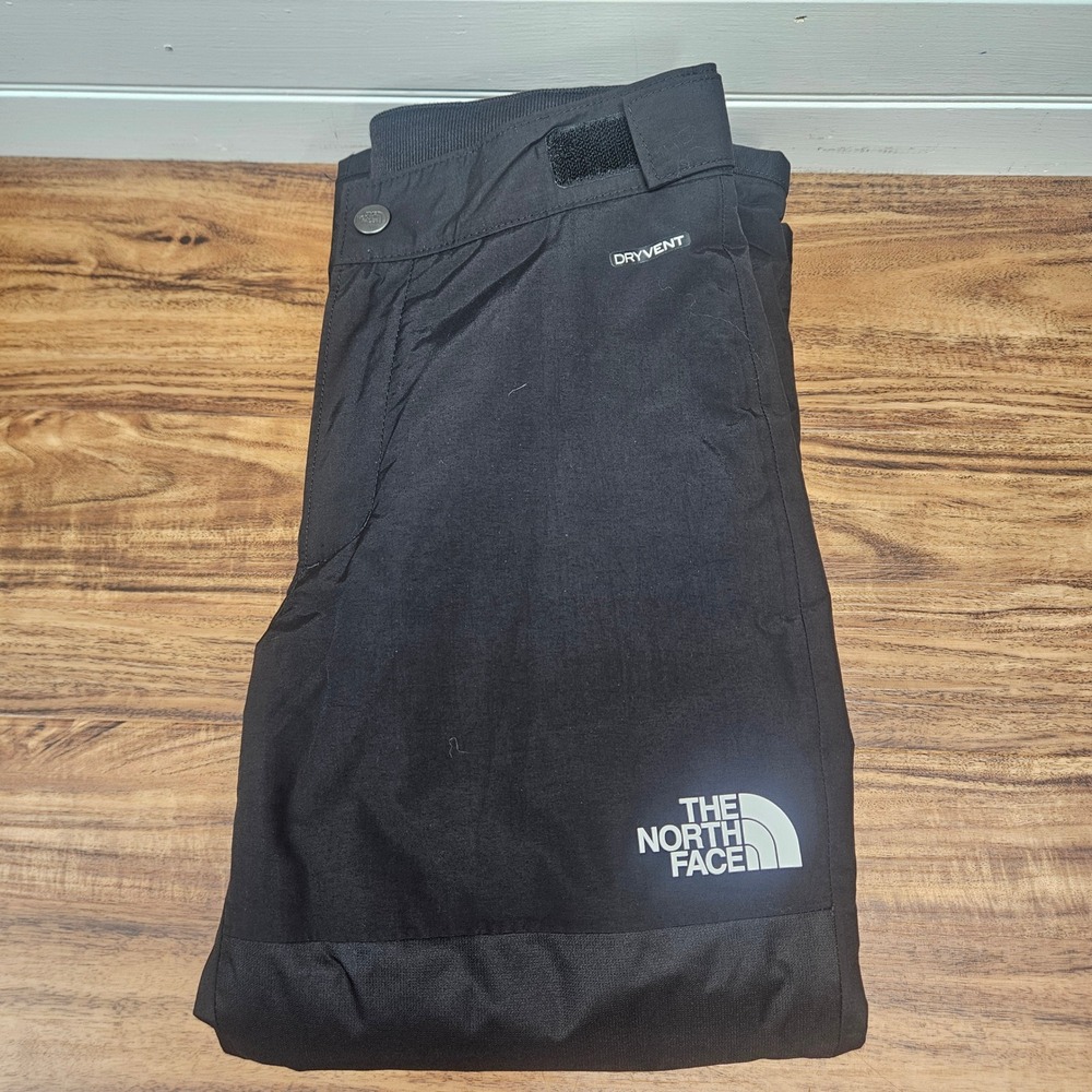 The North Face Boys Black DryVent EZ Grow Insulated Snow Pants Size S 7/8